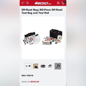 BOXOusa $700 TOOL SET. BARLEY USED 9/10 condition. Every part is there.